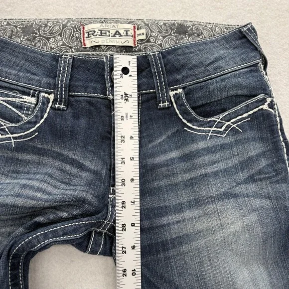 Women's ARIAT Blue Jeans - 28S - Picture 9 of 15